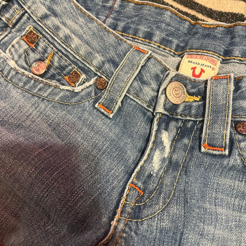 Vintage True Religion Embroidery Butterfly bootcut jeans - Picture 7 of 9